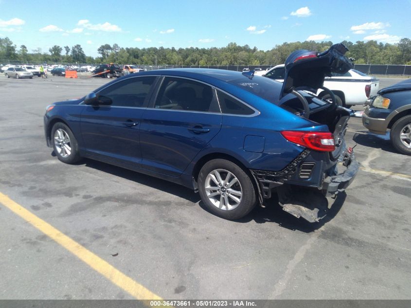 2017 HYUNDAI SONATA 2.4L - 5NPE24AF6HH532491