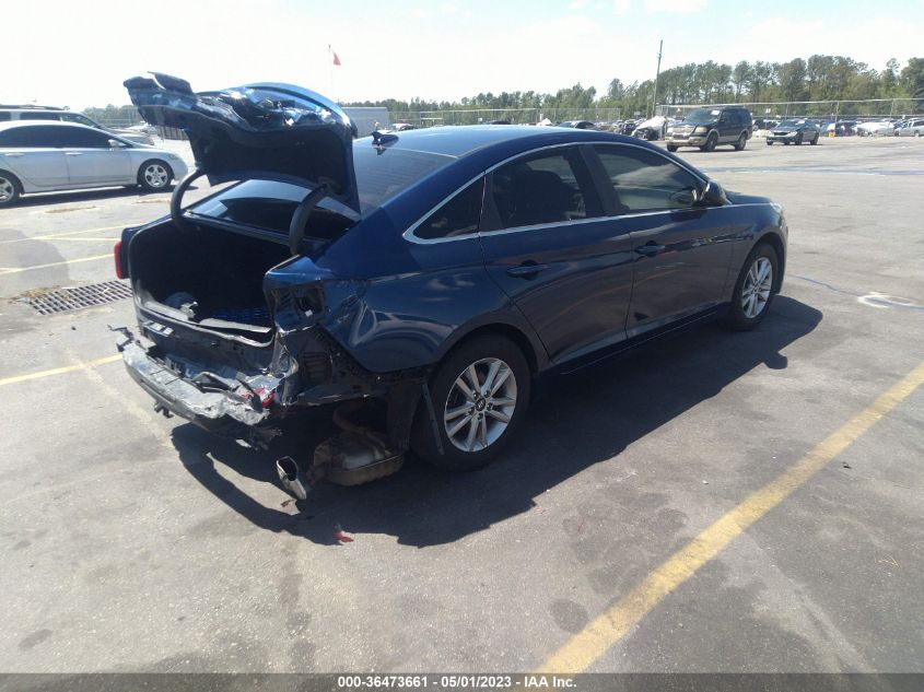 2017 HYUNDAI SONATA 2.4L - 5NPE24AF6HH532491