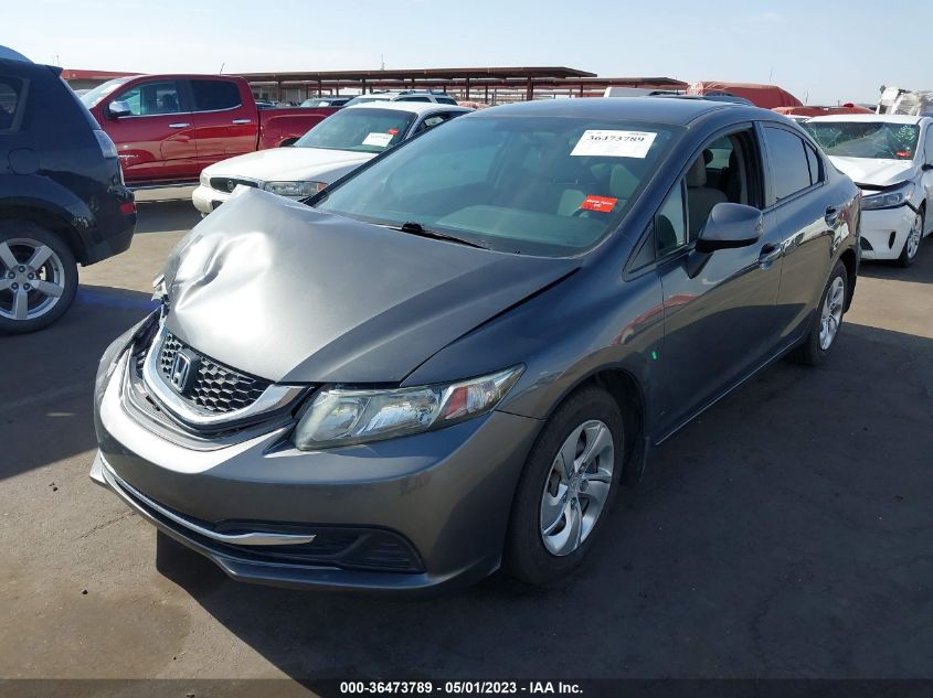 2013 HONDA CIVIC SDN LX - 2HGFB2F58DH551427