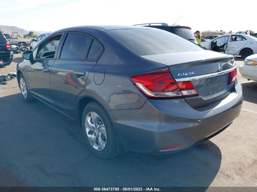 2013 HONDA CIVIC SDN LX - 2HGFB2F58DH551427