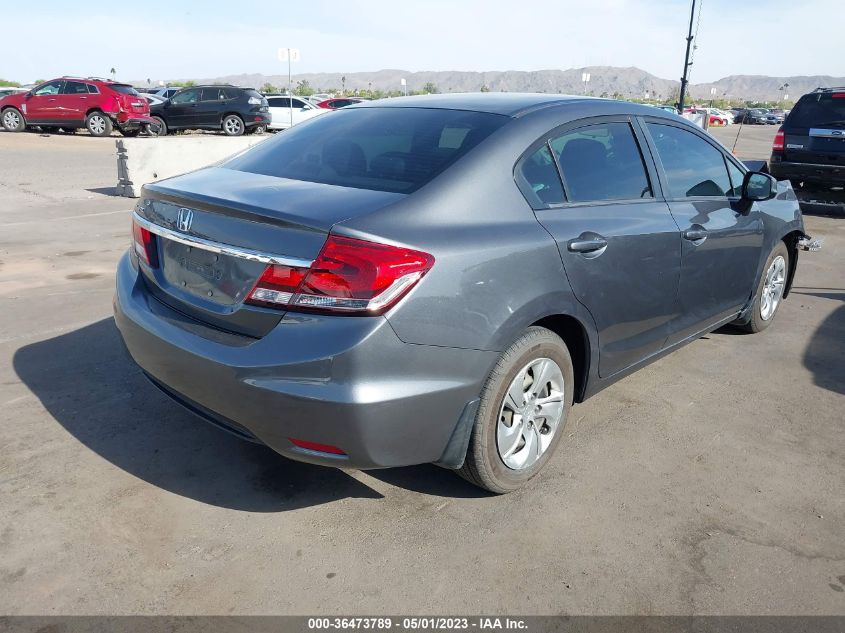 2013 HONDA CIVIC SDN LX - 2HGFB2F58DH551427
