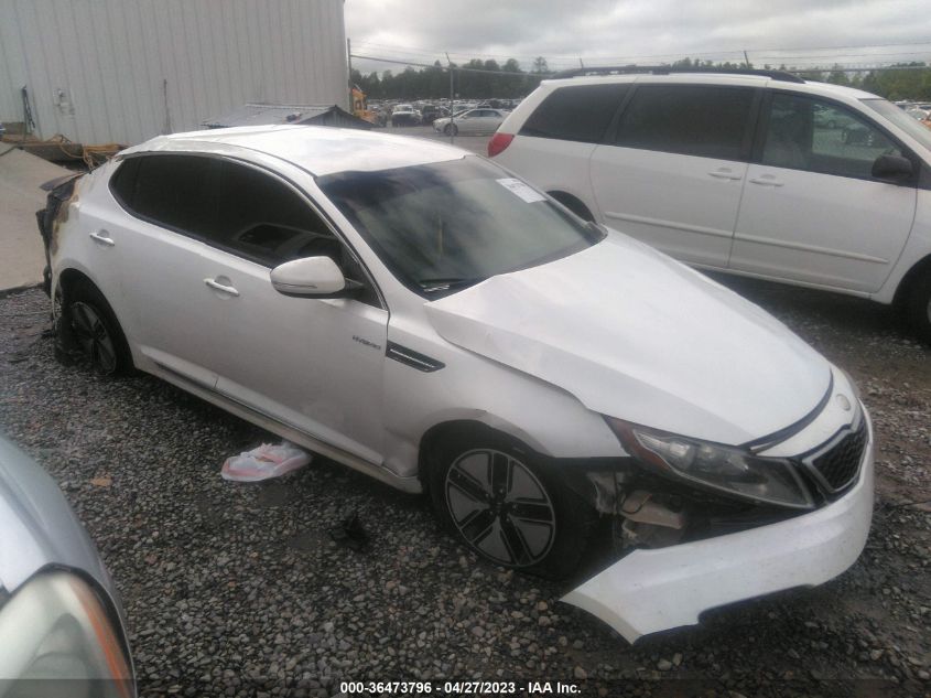 2013 KIA OPTIMA HYBRID LX - KNAGM4AD5D5060468