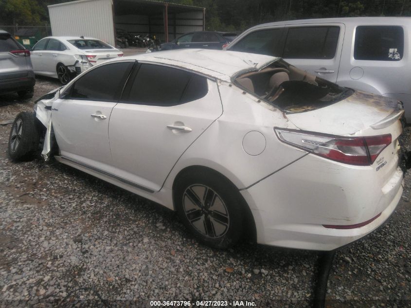 2013 KIA OPTIMA HYBRID LX - KNAGM4AD5D5060468