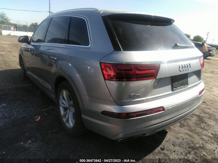2017 AUDI Q7 PREMIUM PLUS - WA1LAAF79HD040600