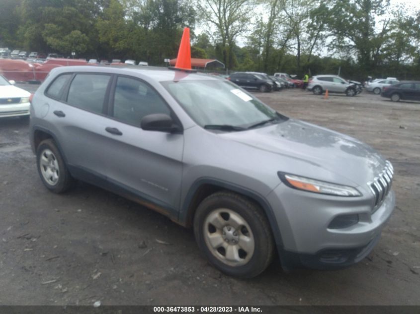 2015 JEEP CHEROKEE SPORT - 1C4PJLAB2FW616804