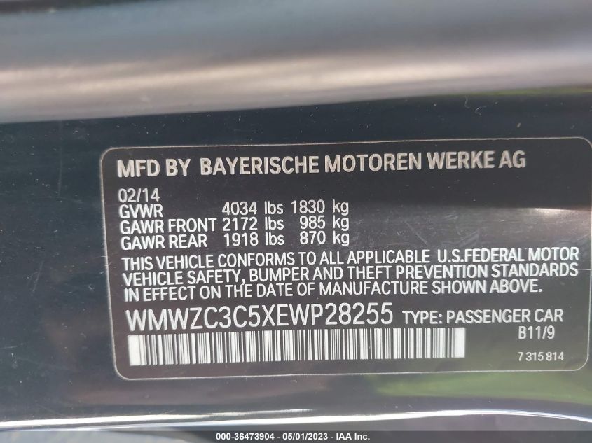 2014 MINI COOPER COUNTRYMAN S - WMWZC3C5XEWP28255