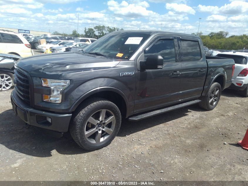 2016 FORD F-150 XLT/XL/LARIAT/PLATINUM - 1FTEW1EF6GFC43908
