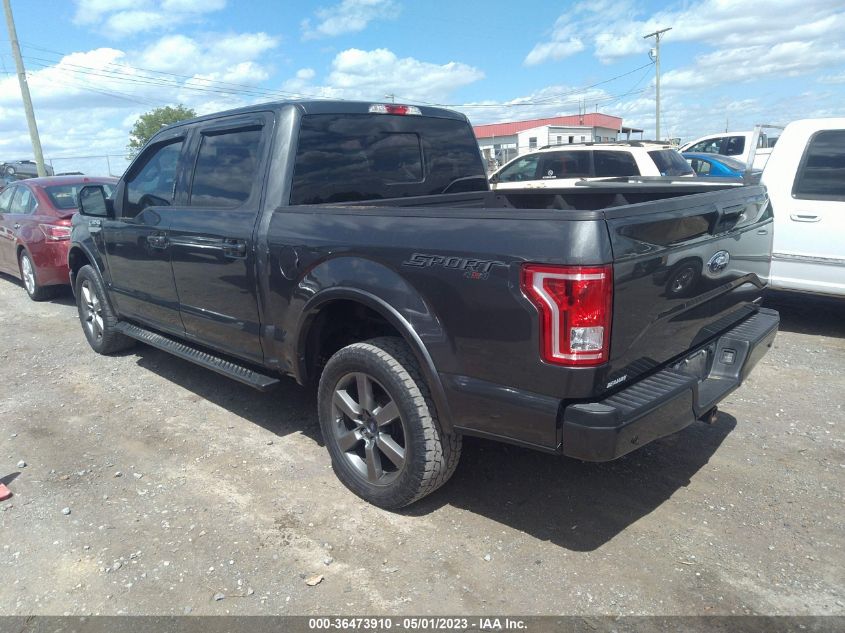 2016 FORD F-150 XLT/XL/LARIAT/PLATINUM - 1FTEW1EF6GFC43908
