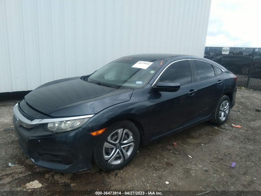 2018 HONDA CIVIC SEDAN LX - 19XFC2F57JE010193