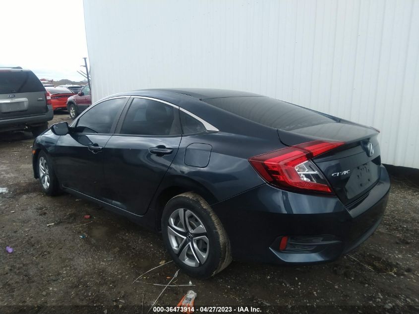 2018 HONDA CIVIC SEDAN LX - 19XFC2F57JE010193