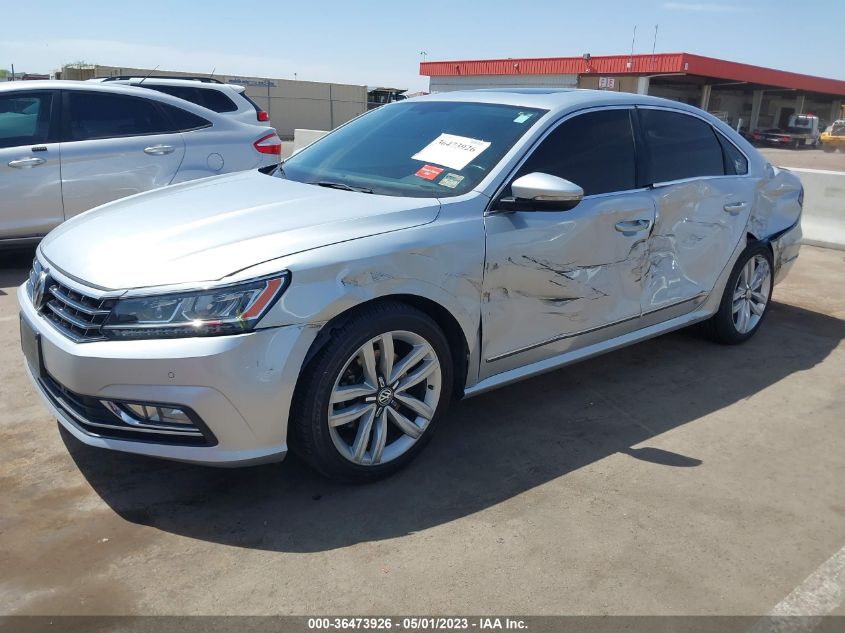 2017 VOLKSWAGEN PASSAT 1.8T SE W/TECHNOLOGY - 1VWGT7A37HC070299