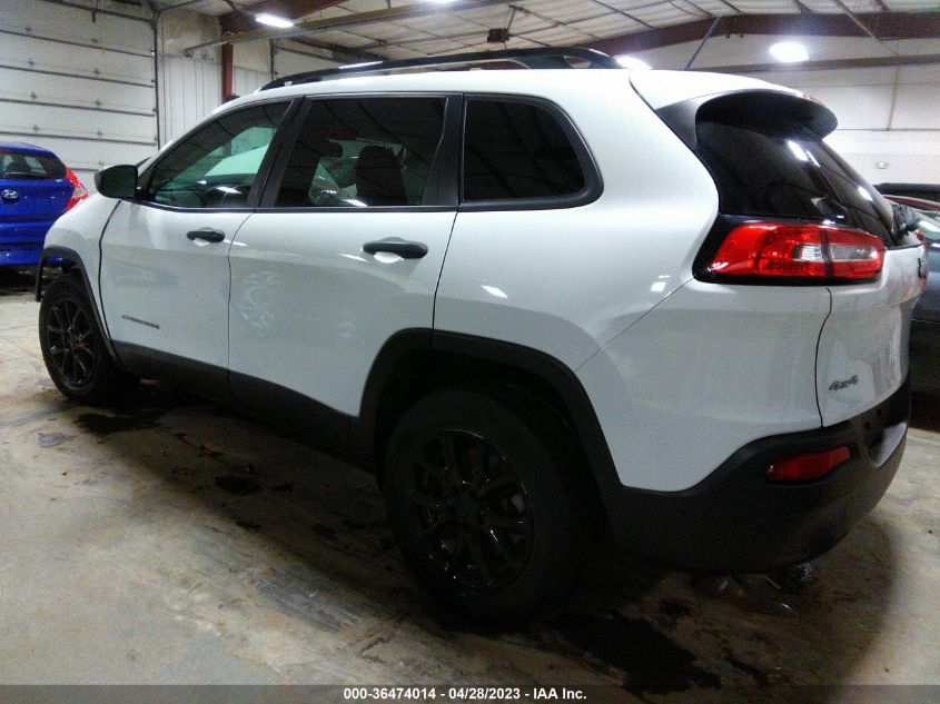 2017 JEEP CHEROKEE SPORT - 1C4PJMAB5HW633590