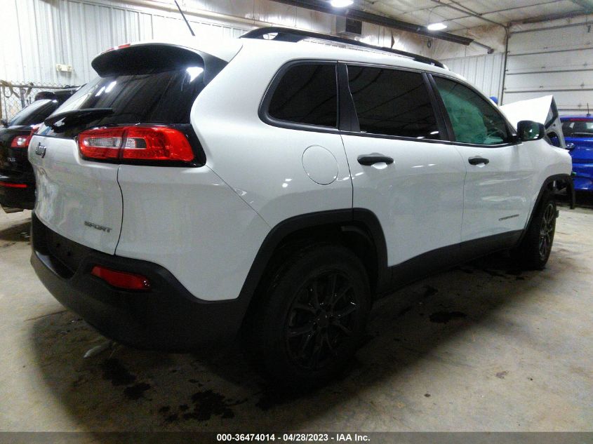 2017 JEEP CHEROKEE SPORT - 1C4PJMAB5HW633590