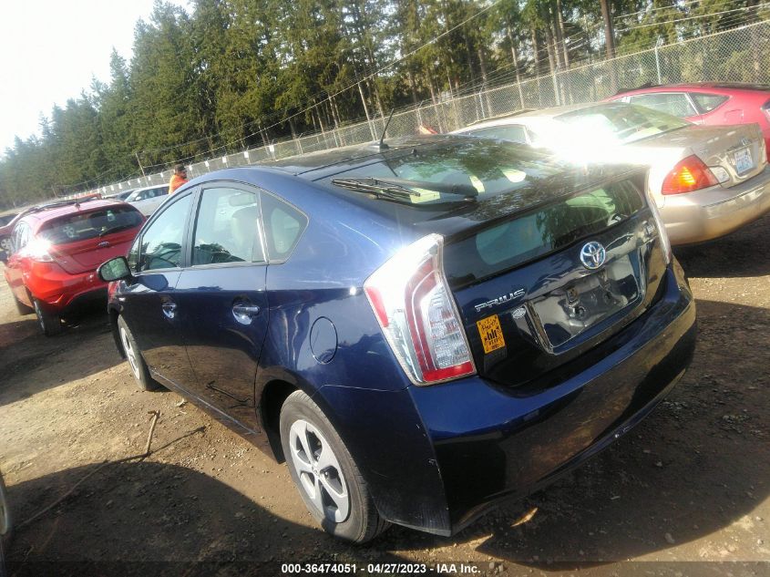 2015 TOYOTA PRIUS FOUR - JTDKN3DU2F0467096