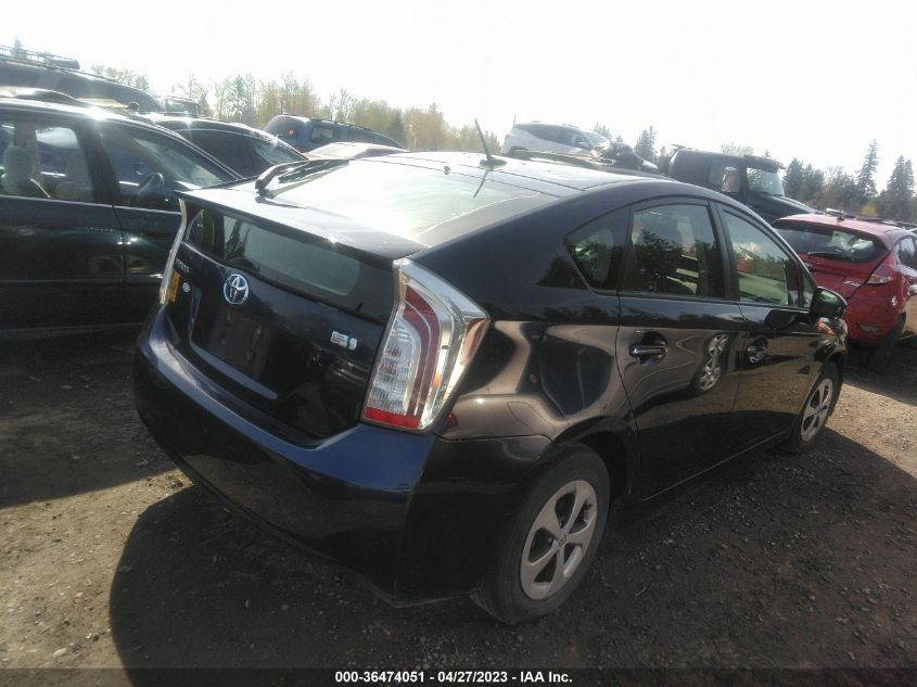 2015 TOYOTA PRIUS FOUR - JTDKN3DU2F0467096