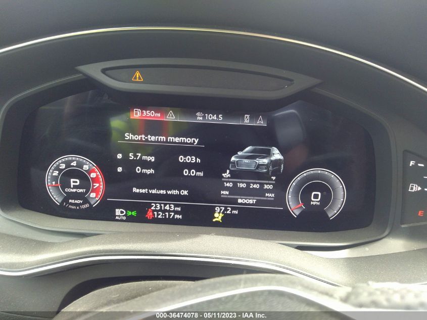 2021 AUDI S6 PRESTIGE - WAUFFBF27MN078276