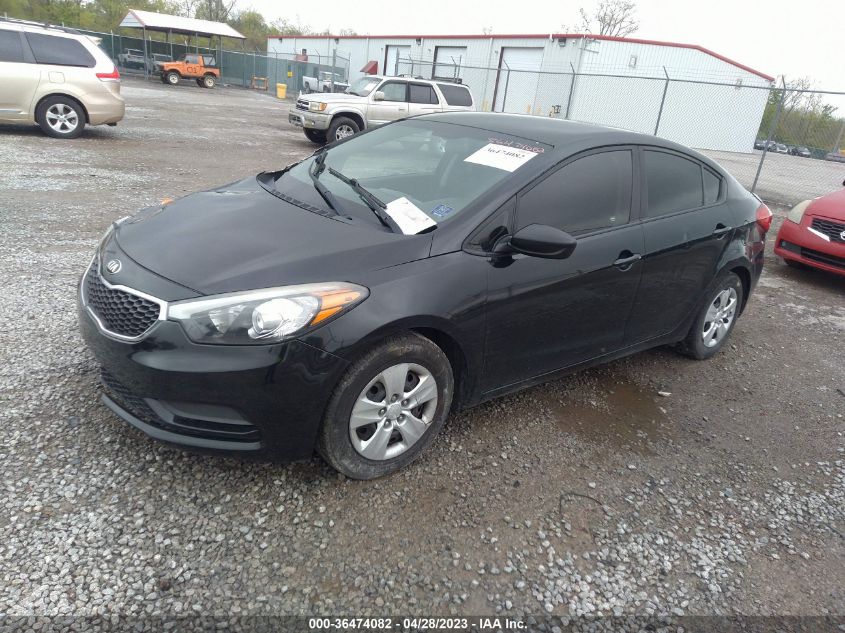 2016 KIA FORTE LX - KNAFK4A62G5609972