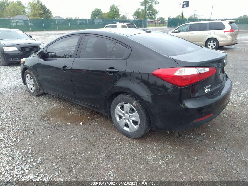 2016 KIA FORTE LX - KNAFK4A62G5609972