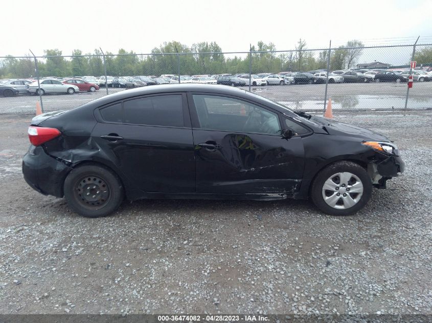 2016 KIA FORTE LX - KNAFK4A62G5609972