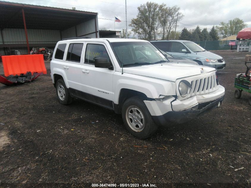 2013 JEEP PATRIOT SPORT - 1C4NJRBB6DD221512