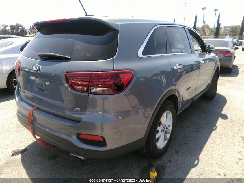 2019 KIA SORENTO L - 5XYPG4A33KG610854