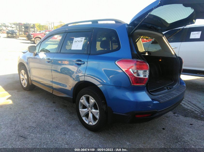 2016 SUBARU FORESTER 2.5I PREMIUM - JF2SJAFCXGH553183