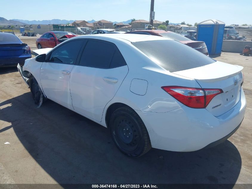 2015 TOYOTA COROLLA L/LE/S/S PLUS/LE PLUS - 5YFBURHE4FP282630