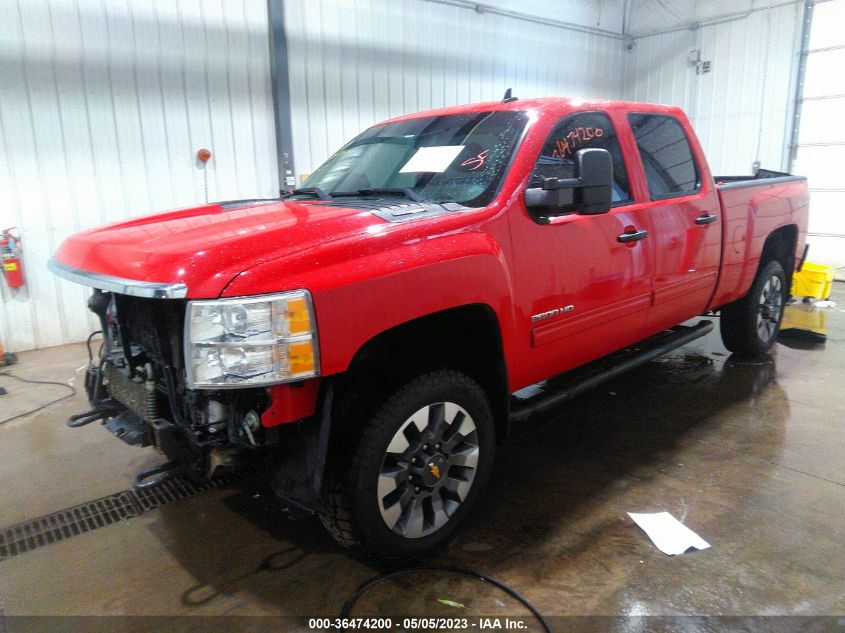 2013 CHEVROLET SILVERADO 2500HD LT - 1GC1KXE8XDF112426