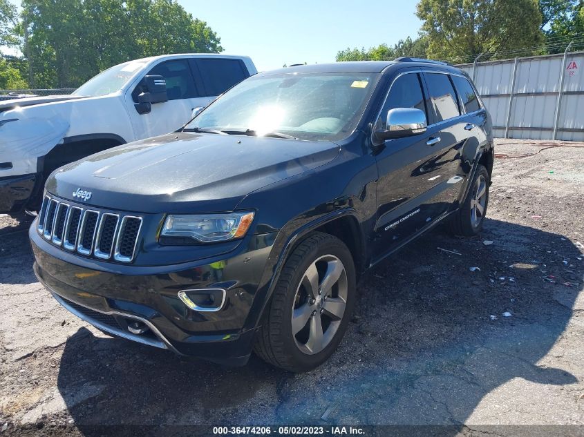 2014 JEEP GRAND CHEROKEE OVERLAND - 1C4RJECG6EC322450