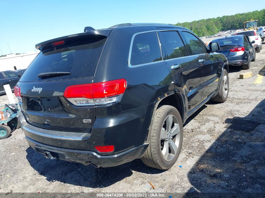 2014 JEEP GRAND CHEROKEE OVERLAND - 1C4RJECG6EC322450