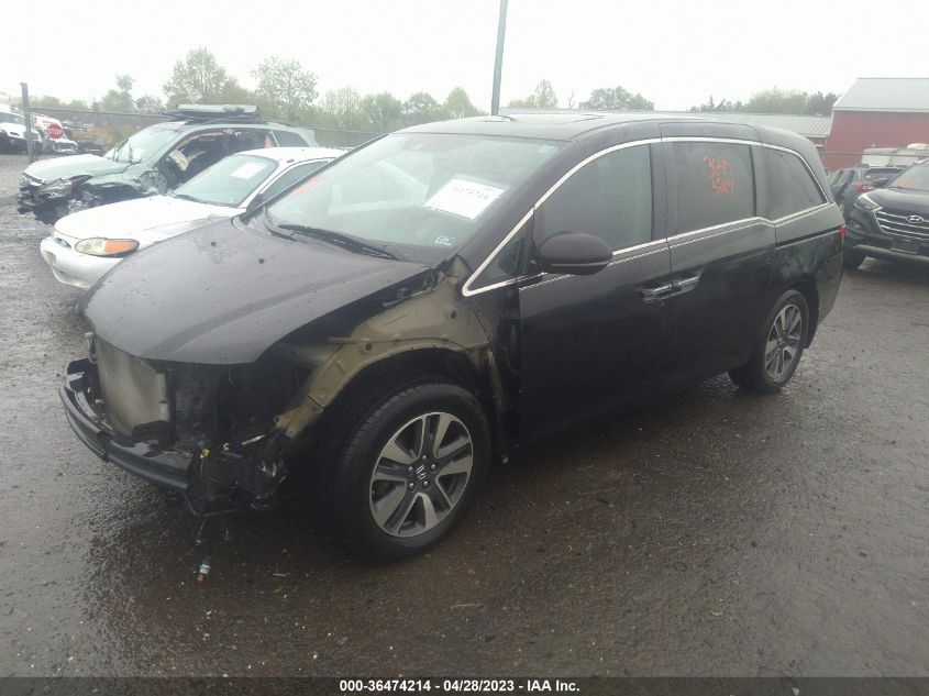 2015 HONDA ODYSSEY TOURING - 5FNRL5H97FB022893