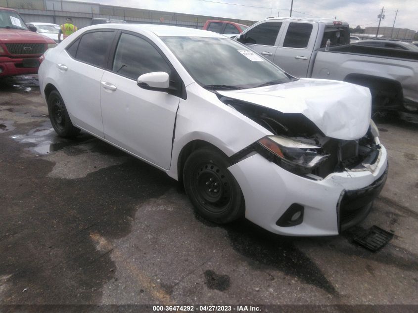 2015 TOYOTA COROLLA L/LE/S/S PLUS/LE PLUS - 2T1BURHE4FC398328