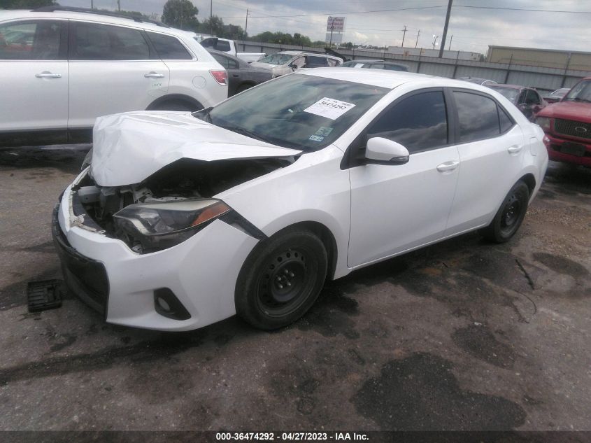 2015 TOYOTA COROLLA L/LE/S/S PLUS/LE PLUS - 2T1BURHE4FC398328