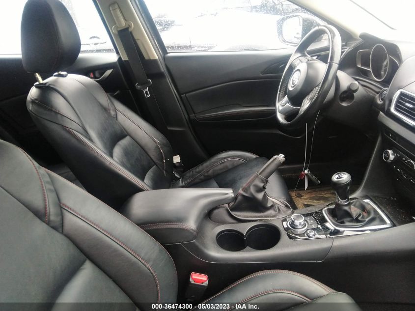 2015 MAZDA MAZDA3 I GRAND TOURING - JM1BM1M73F1249728