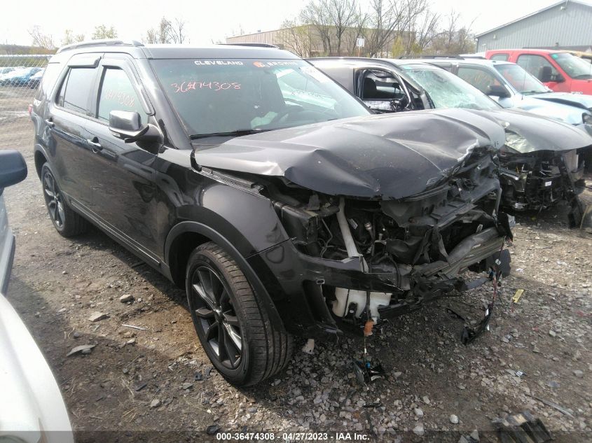 2017 FORD EXPLORER XLT - 1FM5K8D81HGA28256