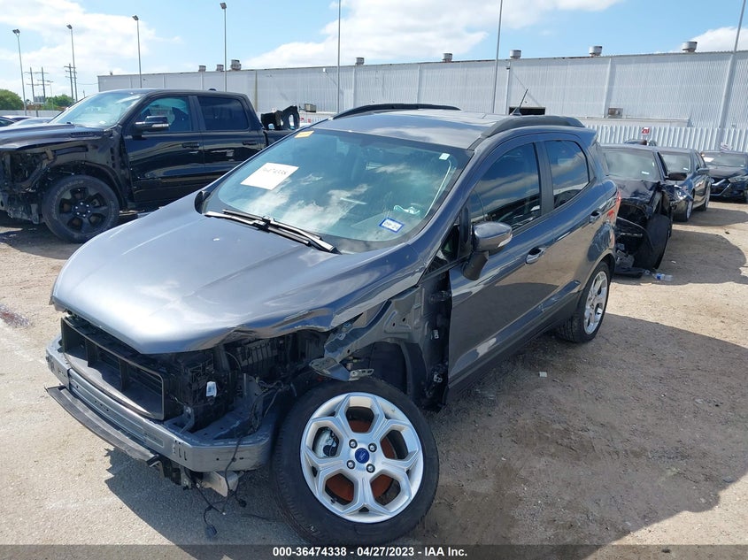 VIN MAJ3S2GE6MC442537 2021 FORD ECOSPORT SE