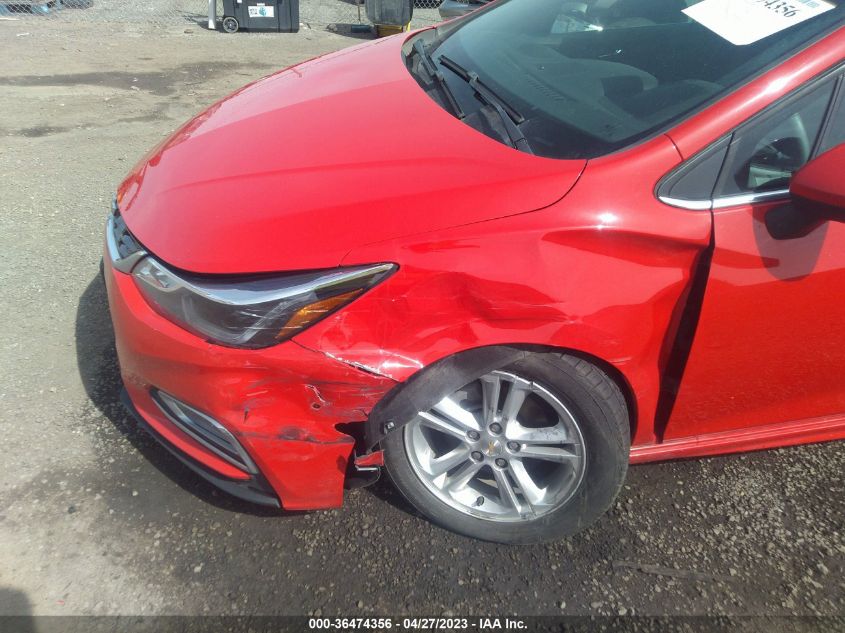 2016 CHEVROLET CRUZE LT - 1G1BE5SM2G7328120