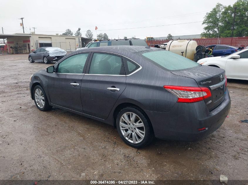 2014 NISSAN SENTRA SL - 3N1AB7AP6EY334116