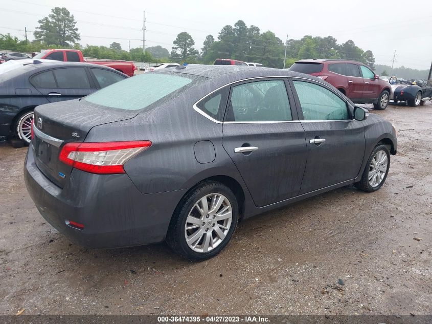 2014 NISSAN SENTRA SL - 3N1AB7AP6EY334116