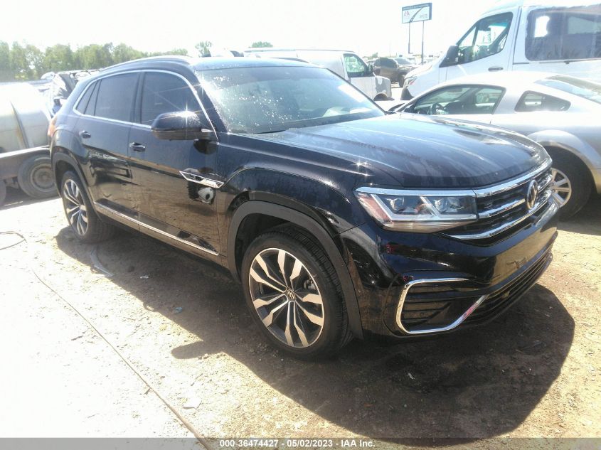 2021 VOLKSWAGEN ATLAS CROSS SPORT 3.6L V6 SEL PREMIUM - 1V2FE2CA2MC220237
