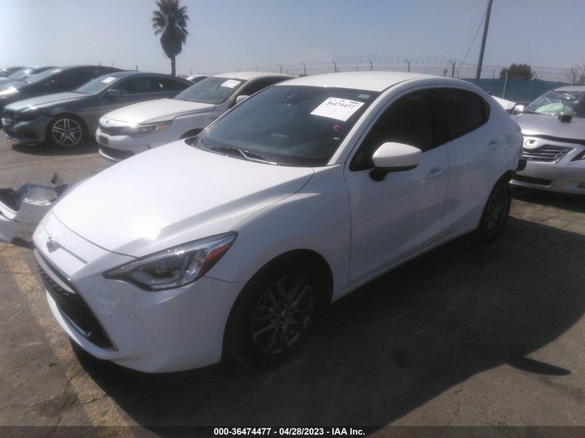VIN 3MYDLBYV4KY504680 2019 TOYOTA YARIS SEDAN L/LE/XLE
