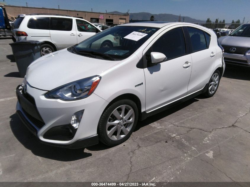 2017 TOYOTA PRIUS C ONE/TWO/THREE/FOUR - JTDKDTB33H1591162