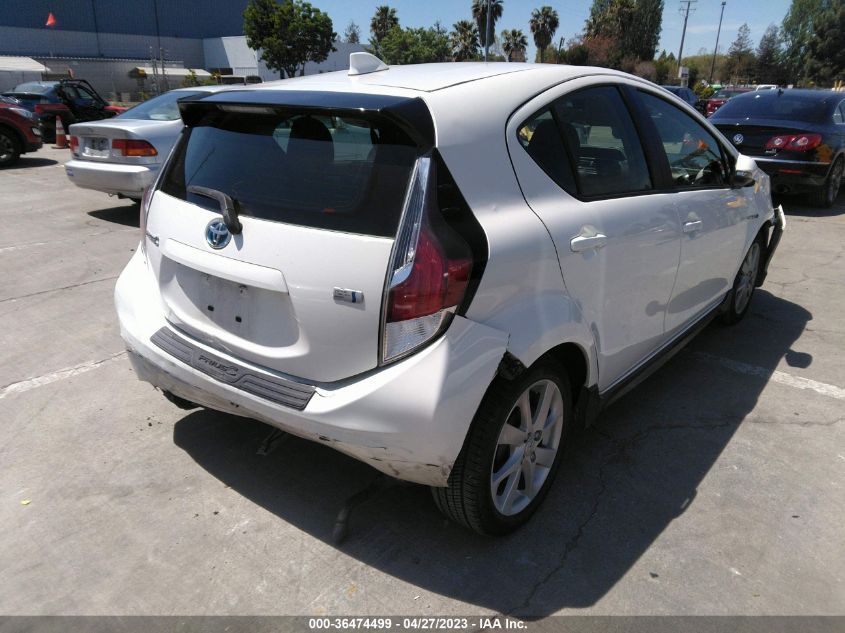 2017 TOYOTA PRIUS C ONE/TWO/THREE/FOUR - JTDKDTB33H1591162