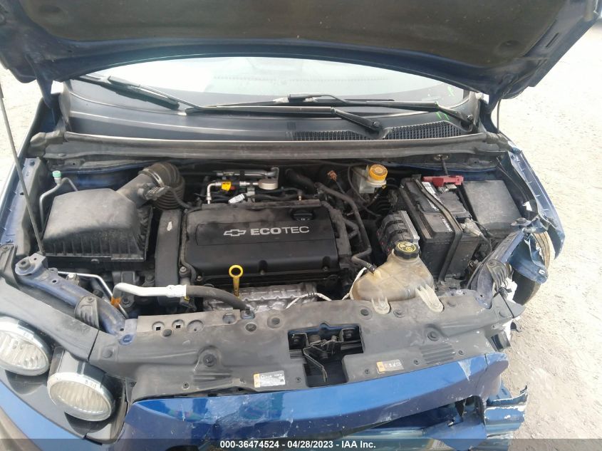 2013 CHEVROLET SONIC LT - 1G1JC5SHXD4139877