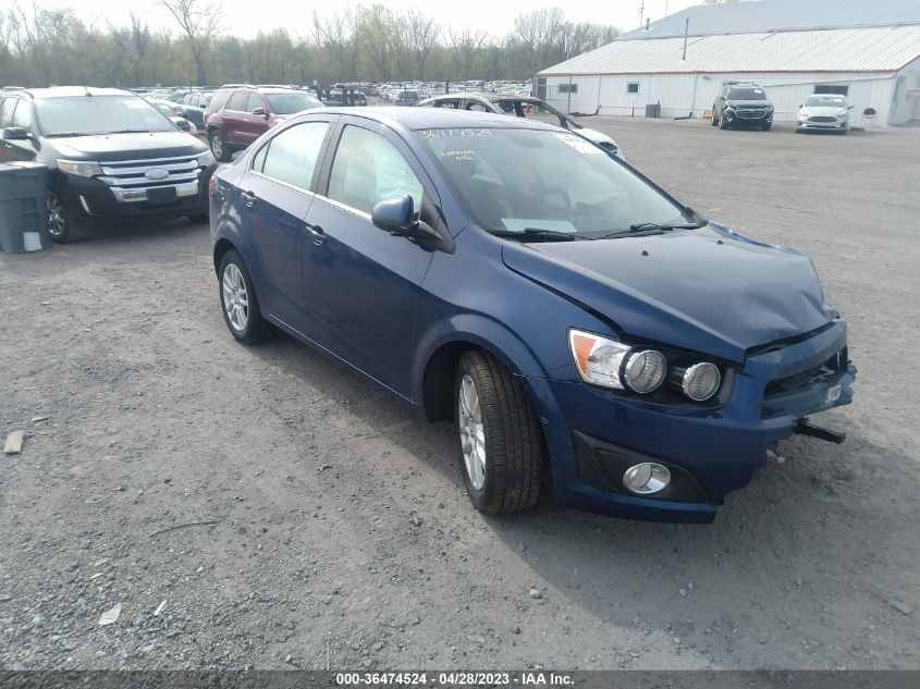 2013 CHEVROLET SONIC LT - 1G1JC5SHXD4139877