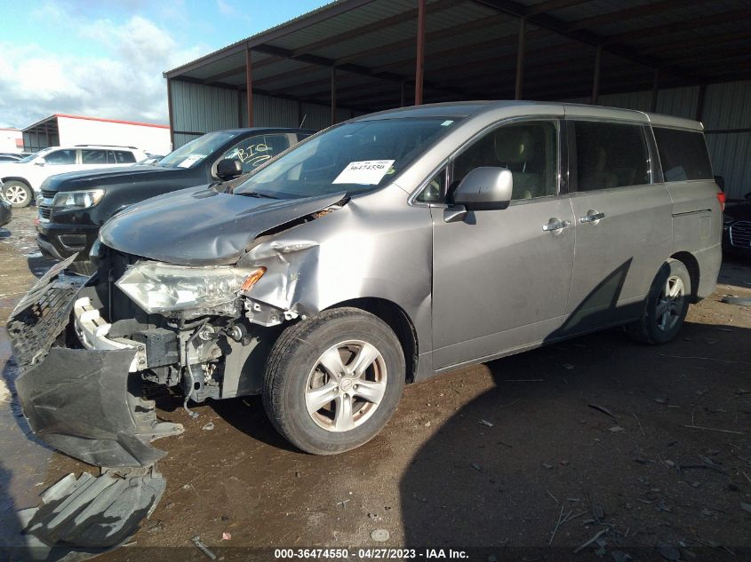 2013 NISSAN QUEST SV - JN8AE2KPXD9067741