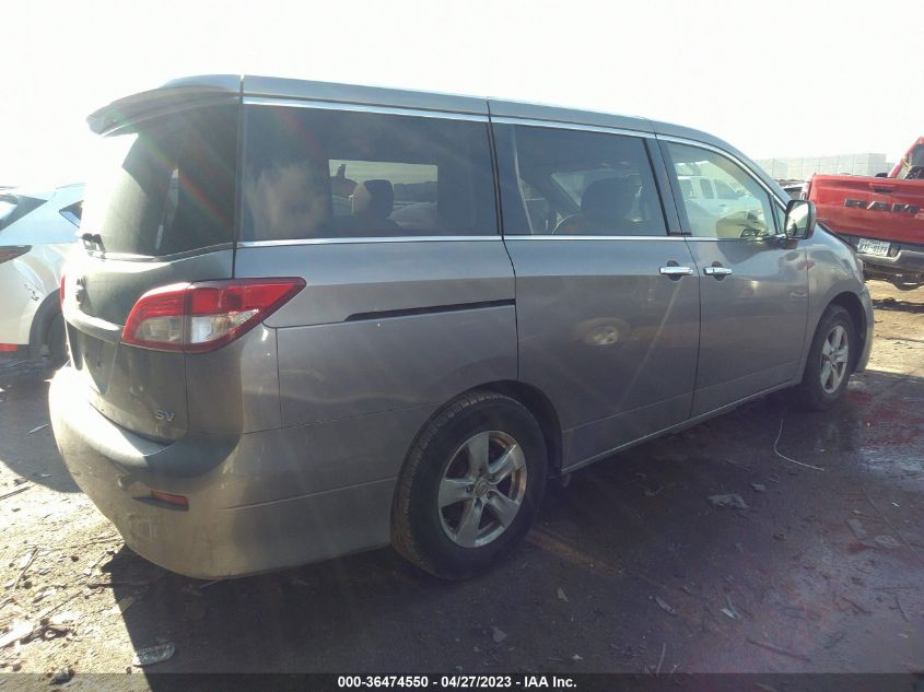 2013 NISSAN QUEST SV - JN8AE2KPXD9067741