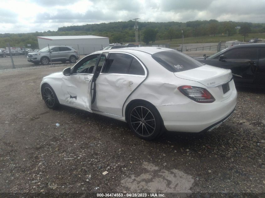 2021 MERCEDES-BENZ C-CLASS C 300 - W1KWF8DB7MR612545