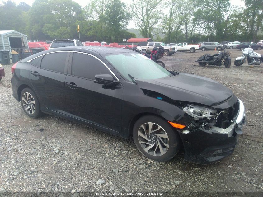 2018 HONDA CIVIC EX - 19XFC2F76JE032512