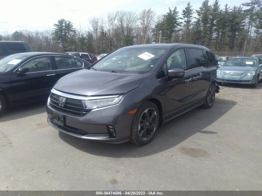2022 HONDA ODYSSEY TOURING - 5FNRL6H8XNB502261